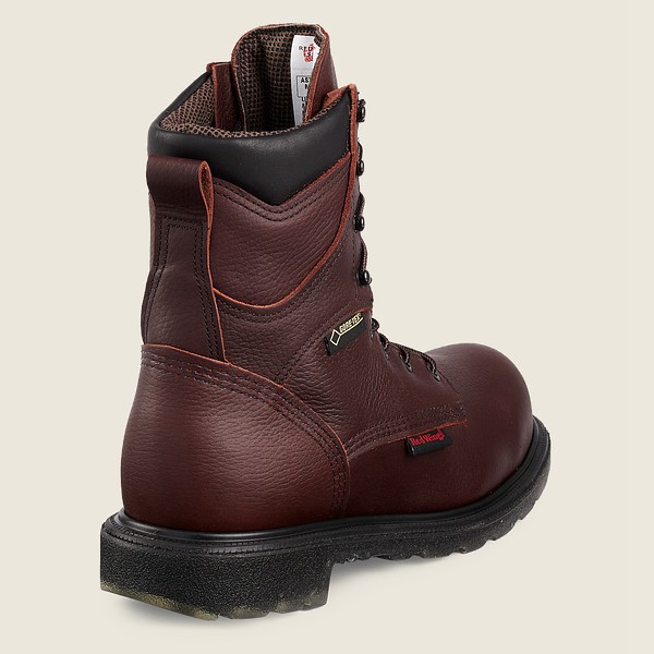 Red Wing Safety Boots Supersole® 2.0 - 8-Inch Insulated Waterproof Csa Toe - Burgunder - Herre 4835-